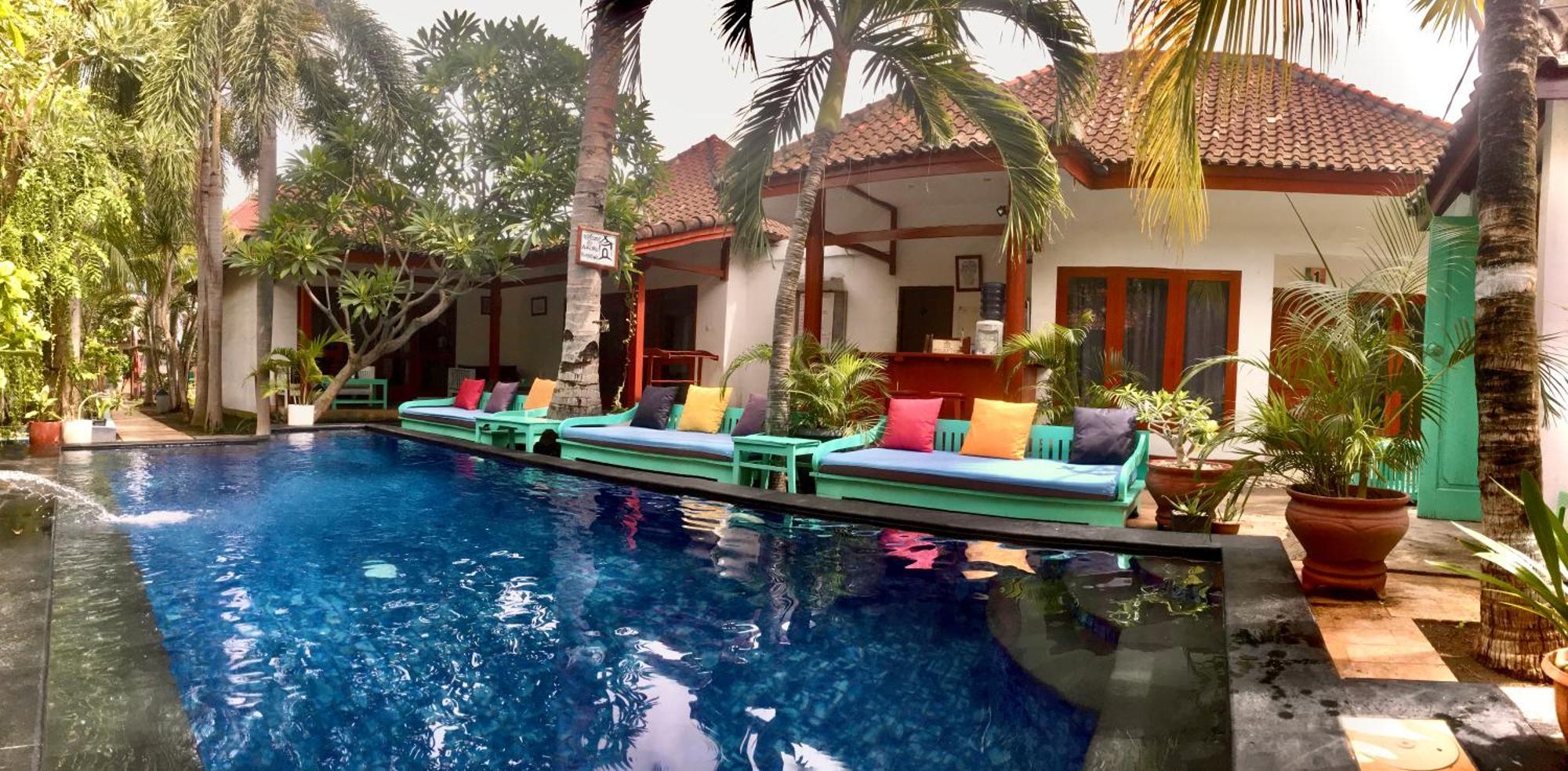 Aaliku Bungalows Gili Trawangan Exterior foto