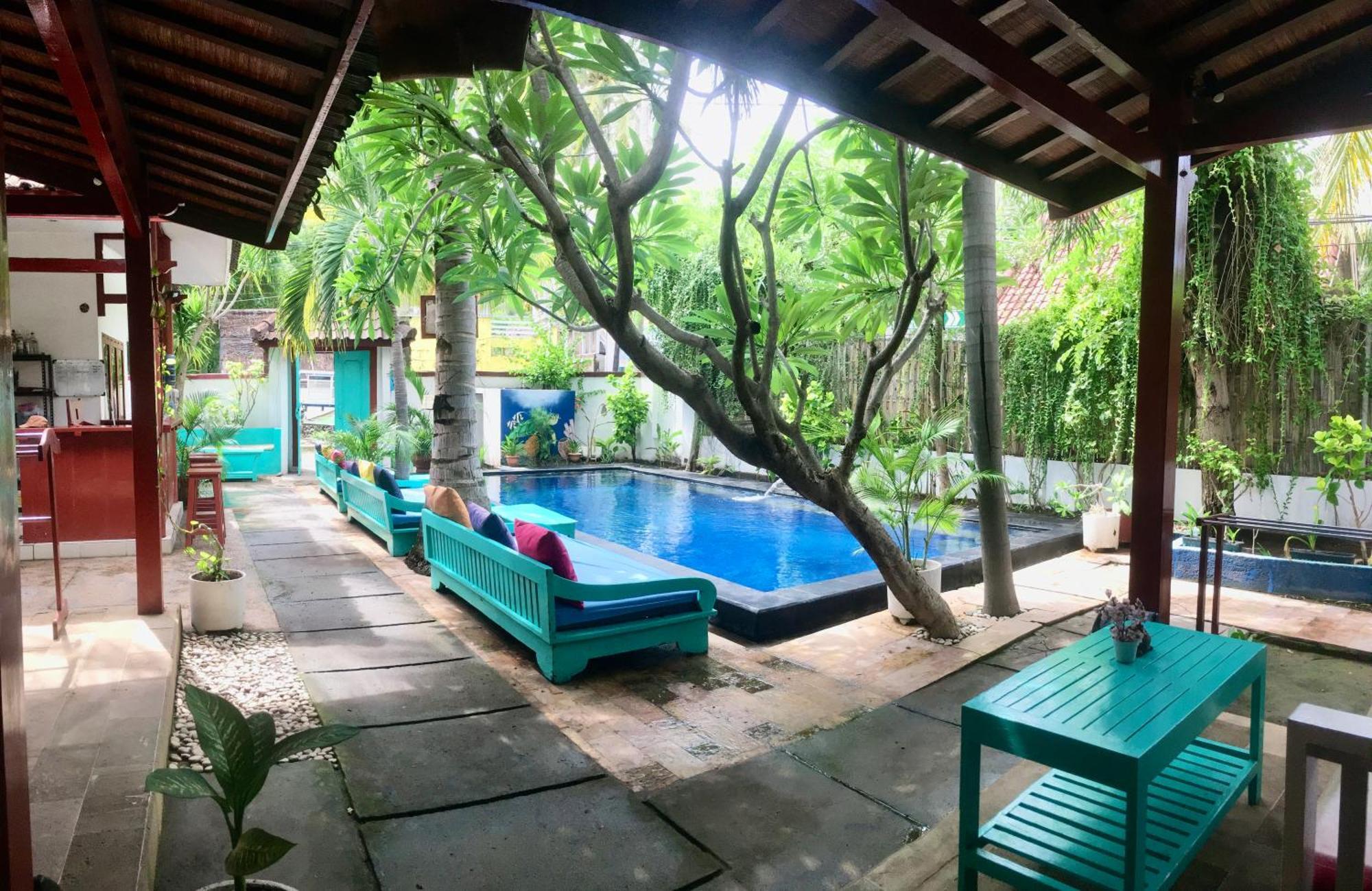 Aaliku Bungalows Gili Trawangan Exterior foto
